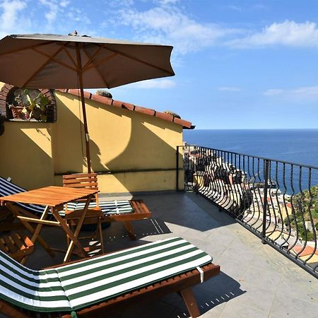 Ca Du Nilo Apartment Manarola Bagian luar foto