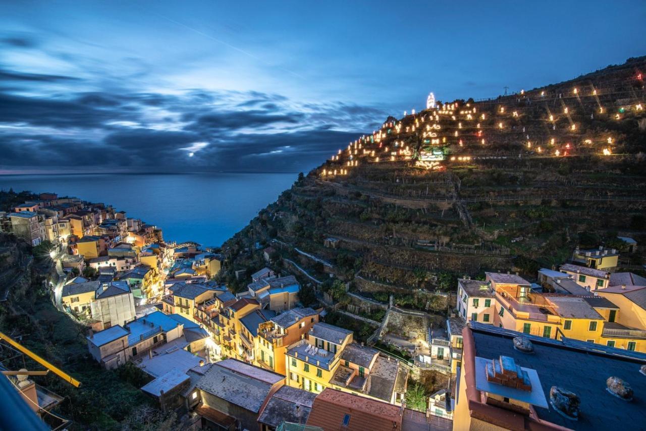 Ca Du Nilo Apartment Manarola Bagian luar foto