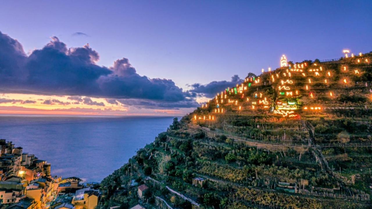 Ca Du Nilo Apartment Manarola Bagian luar foto